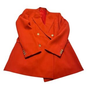 Gucci Vibrant Orange Blazer